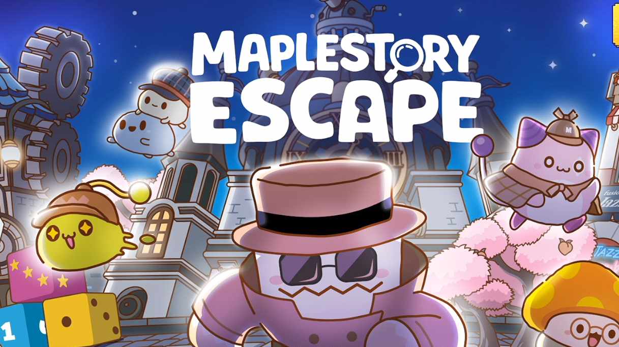 홍대 메이플 방탈출 카페 MAPLE ESCAPE 메인 포스터