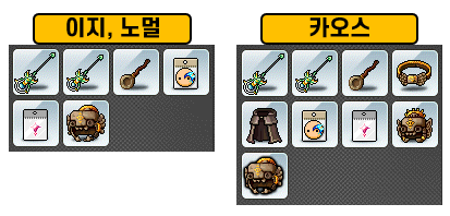 자쿰 보상 목록